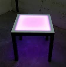 Simplistic Led End Table 24x24 In 2020 End Tables Modern Lighting Design Simplistic