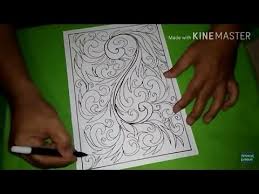 Di bandung juga terdapat batik dengan corak atau motif abstrak. Cara Menggambar Motif Batik Abstrak Batik Abstrak 1 Youtube