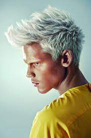 Neon No 62 Guys With White Hair Haircuts For Men Mens Hair Colour