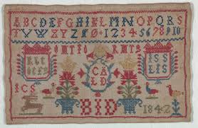 If you want to print the pattern again at a later date, there. Sampler Netherlands 1842 Objects Collection Of Cooper Hewitt Smithsonian Design Museum