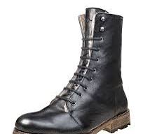 Stiefel schwarz Kalbsleder