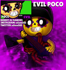 Learn the stats, play tips and damage values for poco from brawl stars! Skin Idea Evil Poco Brawlstars