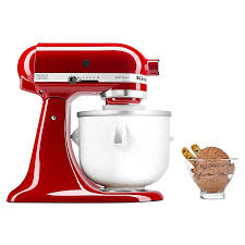 Kitchenaid mixers as low 124 after kohls kitchenaid mixer deals kitchenaid 5 quart stand mixer kitchenaid ksm150ps 5 qt stand. Kitchenaid Ice Cream Maker Bowl Attachment Bed Bath Beyond