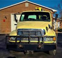 2004 Sterling Acterra Highway S/A Guardrail Post Pounder Truck - 32k Miles  | GovDeals