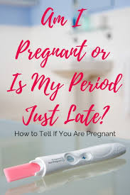 am i pregnant or is my period just late wehavekids