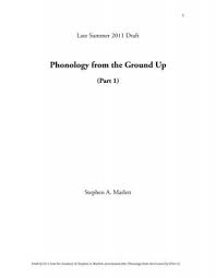 Tukang besi south has no descendants or varieties listed in wiktionary's language data modules. Phonology From The Ground Up University Of North Dakota