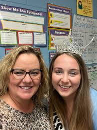 Read Across America is off to a great start. So grateful to have one of our  former students, Emily Largent, come read to our kids.