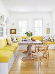 kitchen nooks with banquette seating