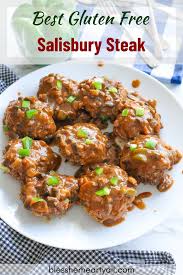 Spray the air fryer basket with cooking spray. Gluten Free Salisbury Steak One Pot Meal In Under 30 Mins