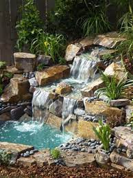 47 Diy Garden Pond Waterfall Ideas Estanques De Jardin Fuentes De Agua De Jardin Cascadas Para Jardin