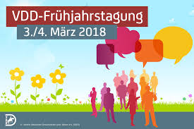 Les informations, résultats et classements de tous les sports. Vdd Fruhjahrstagung 2018 Vdd