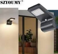 Waterproof IP65 Outdoor Solar Garden Light High Lumen Sensor Solar Wall  Light