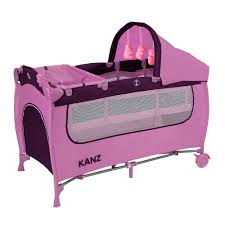 Kanz Hurley Max Park Yatak 60x120 Mor Ilke Bebe