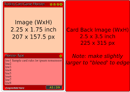 Make your beta deck (species cards first). Trading Card Game Template Openclipart