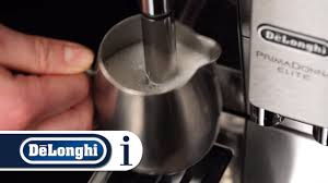 2 who is this delonghi prima donna s deluxe suitable for? How To Froth Milk With Your De Longhi Primadonna Elite Ecam 650 75 Ecam 650 85 Coffee Machine Youtube