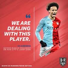 Leroy sane to wear philippe coutinho's #10 at bayern munich. Bayern Munich Want Leroy Sane Bleacher Report Football Facebook
