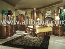 Source Aico Quot Monte Carlo Quot King Poster Canopy Bedroom Pecan On M Alibaba Com King Size Bedroom Sets Brown Furniture Bedroom Canopy Bedroom Sets