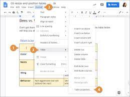 Then follow the tips for moving them in your document: How To Move A Table In Google Docs Customguide