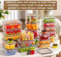 Amazon.com: 50 PCS Food Storage Containers with Lids ...