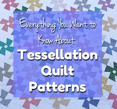 Tessellation Quilt Patterns Feltmagnet