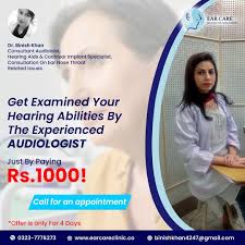 Dr binish khan (@ear_care_clinc) · Lahore