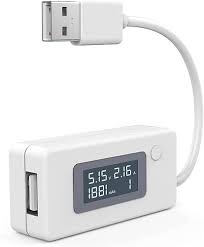 Amazon.co.jp: MiiRii USB 簡易電圧・電流チェッカー 積算機能 USB電源チェッカー 電流計 電圧計 蓄積バッテリー表示  同時表示 microUSB対応 データ記録 : パソコン・周辺機器