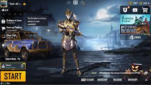 Pubg Mobile Golden Pharaoh X Suit Lvl 3 Uc 472 Acc Lvl 65 Rp 11