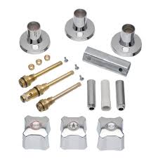 Danco 3 Handle Tub And Shower Rebuild Trim Kit For Kohler In Chrome Shower Tub Shower Faucet Tub And Shower Faucets