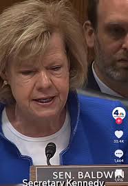 THIS IS A FUN GAME WE'RE PLAYING.” 🤬 ~ RFK Jr. to Tammy Baldwin after the  Wisconsin senator questioned his indefensible cuts to funding for  Alzheimer's and cancer research 🎥: NBC News