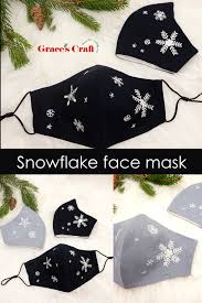 Winter Flower Face Masks Hand Embroidered Face Mask For Etsy In 2020 Easy Face Mask Diy Embroidery Craft Hand Embroidered