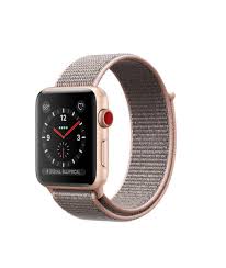 Apple Watch Series 3 Aluminum Case Sport 42mm Gps Cellular Gsm Unlocked Gold Aluminum Case With Pink Sand Apple Watch Apple Watch Series 3 Smart Watch Apple