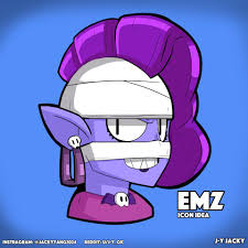 Emz attacks with blasts of hair spray that deal damage over time, and slows down opponents with her super.. 79 Best Emz Images On Pholder Brawlstars Brawl Stars Competitive And Migueon Fanbase