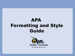 A literature review usually does not. Apa Tutorial