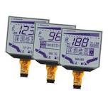 SJXD-1020 Custom Motorcycle Display HTN Positive Vehicle Speedometer  Monochrome 7 Segment LCD LED Backlight Brightness 500 Good