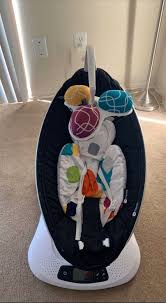 Gently Used 2019 4moms Mama Roo Swing With Reversible Infant Insert Comes With Adapter Cord And Original User Manual Only Used Mamaroo Baby Car Seats 4moms