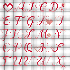 Für jede kostenlose vorlage gibt es auch. Romantisches Alphabet Mit Herzen Sticken Zweigart Sawitzki Gmbh Co Kg Alphabet Sticken Sticken Alphabet