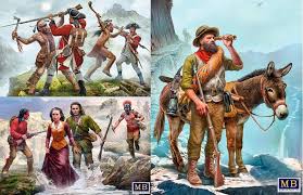 TMN: Masterbox's three new sets from America's wild frontier in May