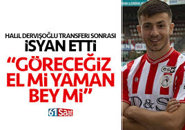 In the game fifa 20 his overall rating is 67. Halil Dervisoglu Transferinde Isyan Geldi Gorecegiz El Mi Yaman Bey Mi