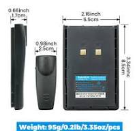 100PC KB-58L Replacement Li-ion Battery for Kirisun PT4200 ...