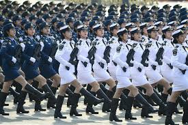 Female generals participate in military parade for first time_70th  Anniversary of the Founding of the People's Republic of China