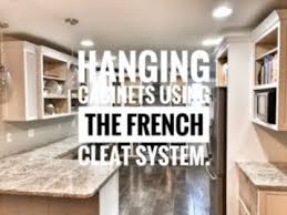 Handmade cabinets add an element of style and customization to any home. How To Hang Cabinets Using The French Cleat System Youtube