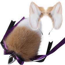 Amazon.com: Butt Plug Fox Tail,Artificial Handmade,Brown and Black Stripes, Anal Plug,Sexy Anus Toy,SM Props,Female Anal Expander,Anal Stainless  Steel,Cosplay Sex Toys,Coloured Vulpes-30 Tail|1.8CM Anal Plugs : Health &  Household