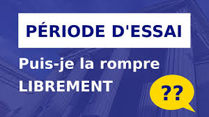 Maybe you would like to learn more about one of these? Periode D Essai Du Cdi Cdd Conditions Duree Et Rupture