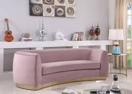 Julian Sofa Pink Gold By Meridian Furniture Furniturepick