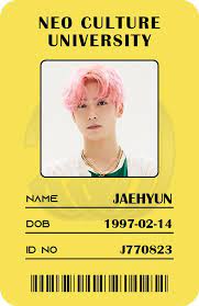 Listen to nct 127 on spotify. Jaehyun Id Card Design Edit Jaehyun Nct Nct Nct Album