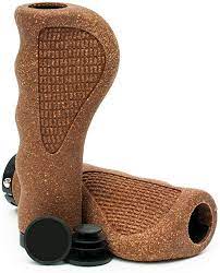 Asti Natural Cork Foam Bicycle Grips A Eco Friendly Bike Handlebar Grips With Ergonomic Design For Comfort Shock Absorb Bike Handlebars Handlebar Grip Fixie