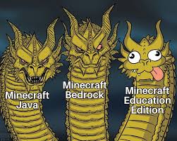 Education edition licenses can be purchased separately, and an office 365 education or office 365 . At Least Education Edition Is Free If You Are Given An Account At School R Minecraftmemes Minecraft Know Your Meme