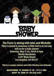 Star Wars Baby Shower Invitation Digital File Star Wars Baby Shower Star Wars Baby Baby Shower