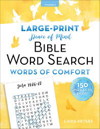 Seasonal seasonal & holiday lesson ideas. Peace Of Mind Bible Word Search Words Of Comfort Peters Linda 9781680996982 Amazon Com Books