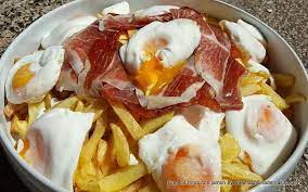 Huevos rotos con patatas y pimientos ✔ receta humilde facil y exquisita. Huevos Rotos Con Jamon Espectaculares La Cocina De Masito